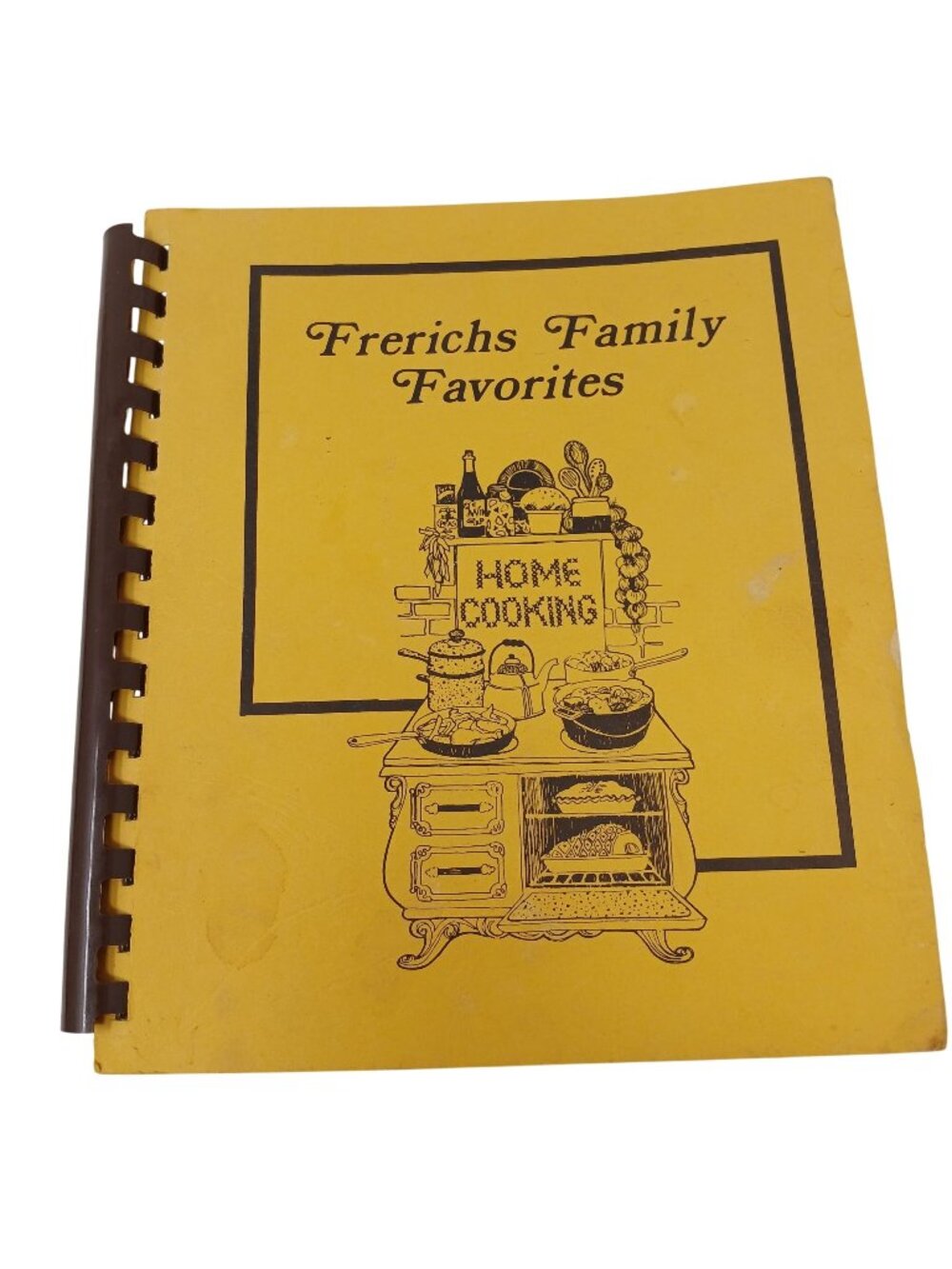 Frerichs Family Favorites Vintage Cookbook Comb Binding #S-7